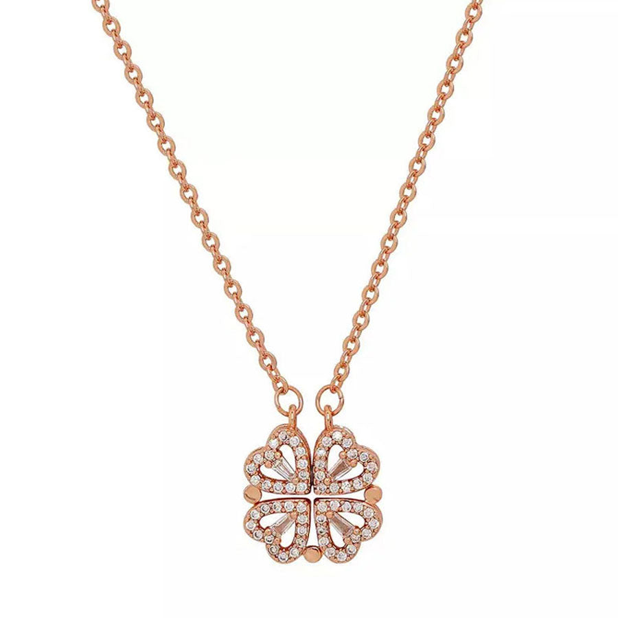 Clover Heart Necklace